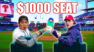 Would You Rather Have 1000 Seats or Nosebleeds to a PHILLIES Playoff Game [upl. by Esinert850]