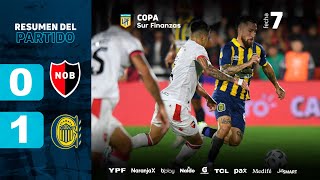 NEWELLS 0  1 ROSARIO CENTRAL I Resumen del partido I CopaSurFinanzas 2024 [upl. by Machos]