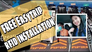 Free Installation of RFID  NLEX  Otw to Pampanga  Easy trip RFID Installation [upl. by Erotavlas668]