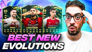 THE BEST NEW META EVOLUTION CARDS TO EVOLVE IN FC 24 Ultimate Team FC ATTACKING MIDFIELDER [upl. by Jones]