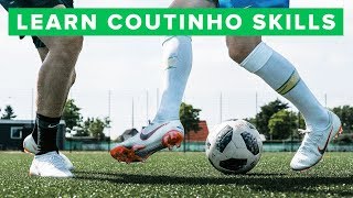 LEARN 5 COOL COUTINHO FOOTBALL SKILLS  How to play like Philippe Coutinho [upl. by Mloc]