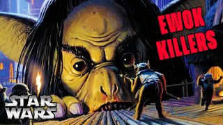 Who Were the HORRIFYING Creatures that ATE Ewoks  Star Wars Explained [upl. by Junko]