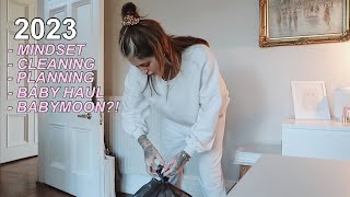 NEW YEAR RESET  CLEANING MINDSET BABY HAUL amp BABYMOON PREP  JAMIE GENEVIEVE [upl. by Tooley]