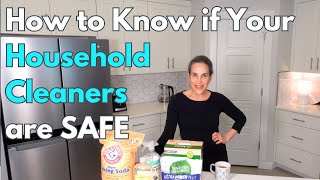 Non Toxic Household Cleaning Products I Use [upl. by Eidnyl]