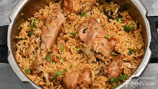 Chicken Biryani With Normal Rice Pressure Cooker Chicken Biryani Chicken Biryani [upl. by Horodko]