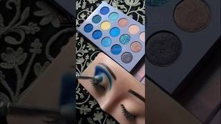 Eye Meckup Tutorial❤️🖤❤️ shorts shortvideo shortsfeed youtubeshorts eyemakeup trending [upl. by Gregoor416]