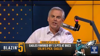 THE HERD  Colin Cowherd CONFIDENT Philadelphia Eagles Will EASILY BEAT The Bucs  NFL [upl. by Cicero]