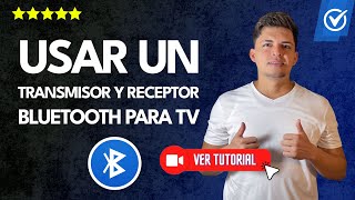 Cómo USAR un TRANSMISOR y RECEPTOR Bluetooth para TV  📺Adaptador Bluetooth🔌 [upl. by Ennoira]