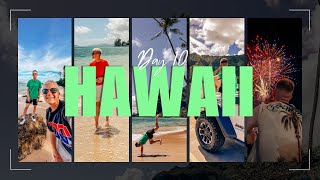 OAHUS NORTH SHORE BEACHES 🏝️ FRIDAY NIGHT WAIKIKI FIREWORKS 🎆  HAWAII VLOG SEPTEMBER 2024 [upl. by Gratianna]