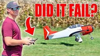 First Flight Failure My Giant RC T28s Tragic Maiden Flight [upl. by Patsis]