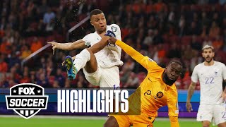 Netherlands vs France Highlights  European Qualifiers [upl. by Anelys]