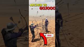 1 Archers 🏹 vs 1 Gojooo 🤵🏻 WHO WIN shorts funny [upl. by Dov]