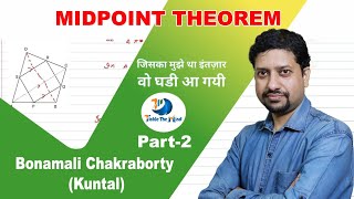 Midpoint Theorem and Converse of Midpoint Theorem [upl. by Stock]