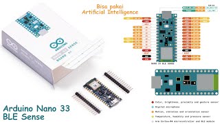 12 Arduino Nano 33 BLE Sense  Unboxing Review Tutorial [upl. by Iives]