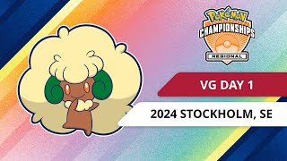 VG Day 1  2024 Pokémon Stockholm Regional Championships [upl. by Aniehs229]