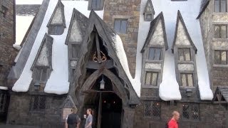 The Three Broomsticks and The Hogs Head Tour The Wizarding World of Harry Potter Universal [upl. by Ahnavas592]