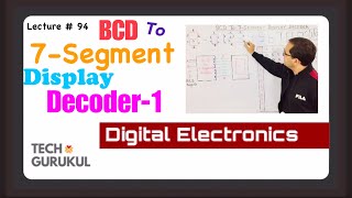 BCD to 7Segment Display Decoder Part1  Tech Gurukul by Dinesh Arya [upl. by Sanoj]