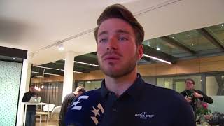 Florian Sénéchal  interview avant la course  Tour des Flandres  Ronde van Vlaanderen 2018 [upl. by Pantia]