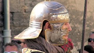 Arles  Invasion of Romans the Arelate Festival Provence France HD videoturysta [upl. by Seaddon]