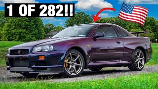 I Bought a USA LEGAL R34 GTR Skyline [upl. by Angrist566]