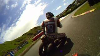 Pit bike std 140 race 2 Supermoto Rowrah Round 4 24th June 2012 [upl. by Hermie]