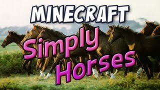 Minecraft  Simply Horses Mod Spotlight [upl. by On]