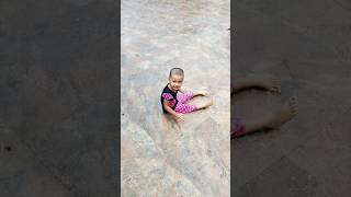 Barish Aayi Cham Cham Champoem nurseryrhymes viral youtubeshorts trending shortvideo shorts🌧️ [upl. by Linetta]