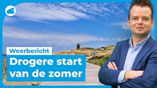 Weerbericht drogere start meterologische zomer [upl. by Vernita]