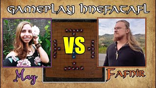 Hnefatafl Gameplay 02 VS May [upl. by Cotterell]