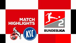 Köln vs Karlsruher  Highlights  2 Bundesliga 2425 [upl. by Aranat904]