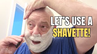 Lets Use a Shavette  Shave amp Chat [upl. by Anauqaj]