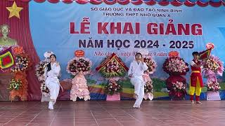 Tiết mục Hào Khí Mùa Thu Ngày Khai Trường  Văn nghệ khai giảng năm 2024 [upl. by Nandor90]