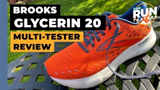 First run Brooks Glycerin 21 runningshoes [upl. by Ursula]