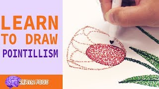 Learn to Draw in the Style of Pointillism [upl. by Lewej]