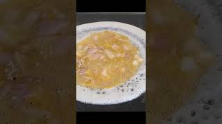 Onion egg dhosai  song food music [upl. by Ellenad]