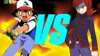 Pokémon SoulSilver  Ash VS Silver Rival Victory Road [upl. by Valdis]