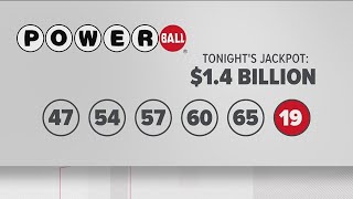 14B Powerball jackpot winning numbers [upl. by Micheal312]