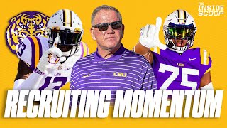 LSU Football Roster LOADED With Talent  Brian Kelly Recruiting 5Stars [upl. by Childers285]