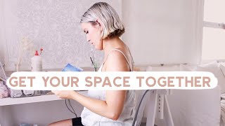 How to Reset Your Space for 2020 ☀️ Decluttering for the New Year [upl. by Nalyr]