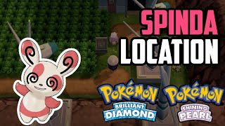 How to Catch Spinda  Pokémon Brilliant Diamond amp Shining Pearl [upl. by Kelila]