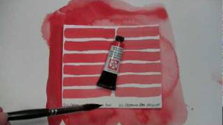 Cadmium Red Medium Hue Watercolor by DANIEL SMITH [upl. by Sloatman]