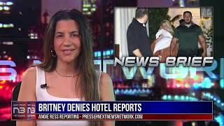 Britney Spears Denies Hotel Fight Allegations [upl. by Padraic]