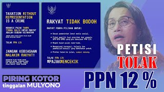 Medsos Ramai Petisi Tolak PPN 12 [upl. by Elockin]