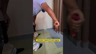 Quer renovar aquele piso velho sem quebradeira ✅ Essa é a solução Créditos Carola Tintas shorts [upl. by Samy746]