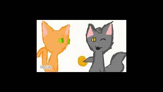 Firestar doesn’t like waffles warriorcats flipaclip animation waffle firestar graystripe [upl. by Nalced]