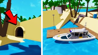 Roblox Brookhaven 🏡RP NEW BOAT DOCKS and SECRET CAVES [upl. by Tega]