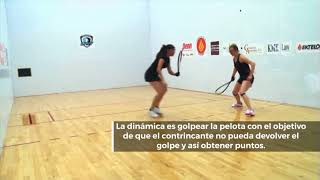 Raquetbol un deporte explosivo [upl. by Eelrefinnej]