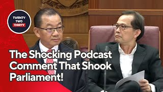 Speaker vs NCMP The Shocking Podcast Comment That Shook Parliament [upl. by Enair97]