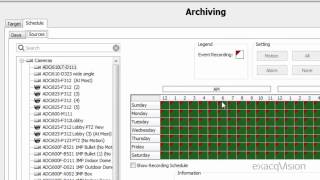 Archiving Page exacqVision [upl. by Eivla]