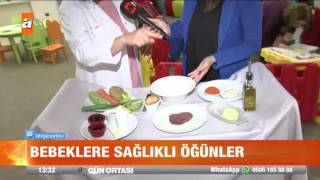 Bebeklerde ek gıdaya geçiş  atv Gün Ortası Bülteni [upl. by Phylys]